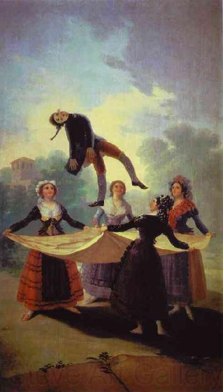Francisco Jose de Goya The Straw Manikin France oil painting art